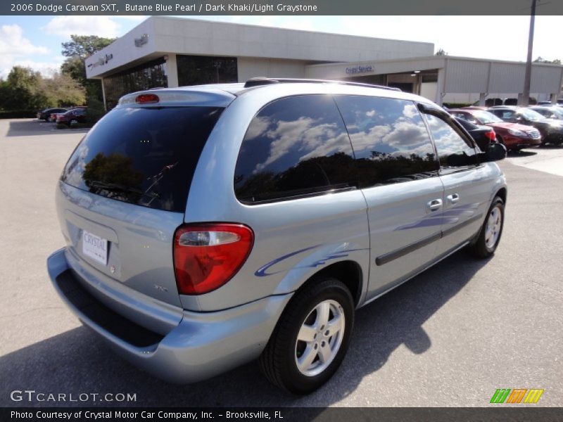 Butane Blue Pearl / Dark Khaki/Light Graystone 2006 Dodge Caravan SXT