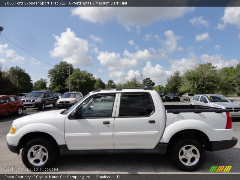 Oxford White / Medium Dark Flint 2005 Ford Explorer Sport Trac XLS