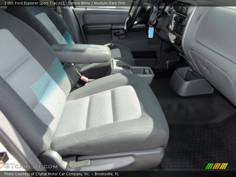 Oxford White / Medium Dark Flint 2005 Ford Explorer Sport Trac XLS