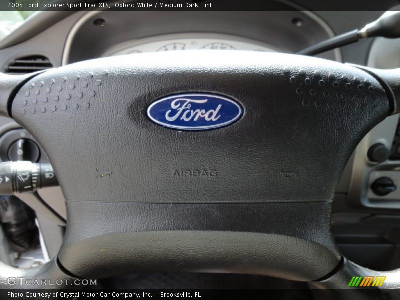 Oxford White / Medium Dark Flint 2005 Ford Explorer Sport Trac XLS