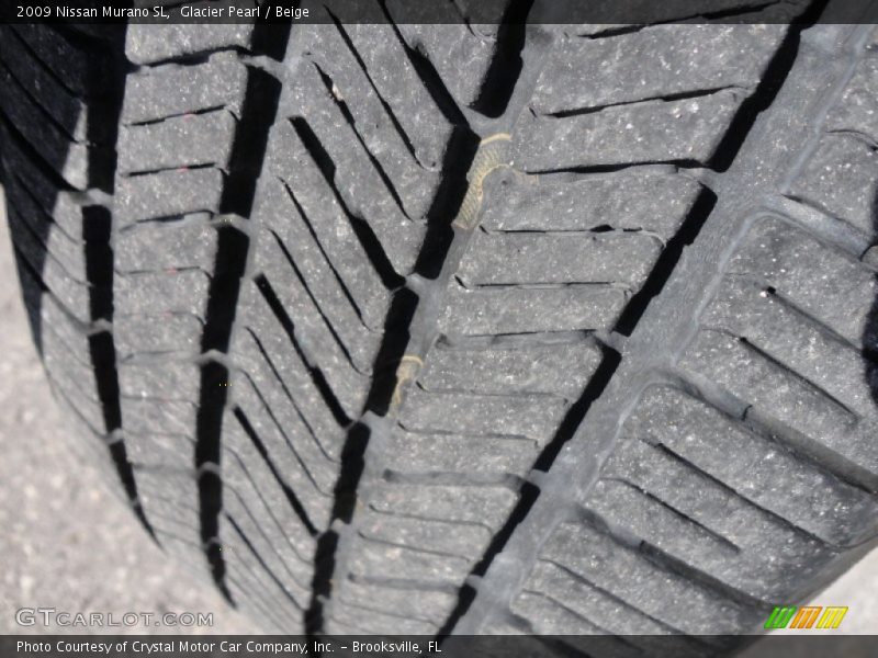 Glacier Pearl / Beige 2009 Nissan Murano SL
