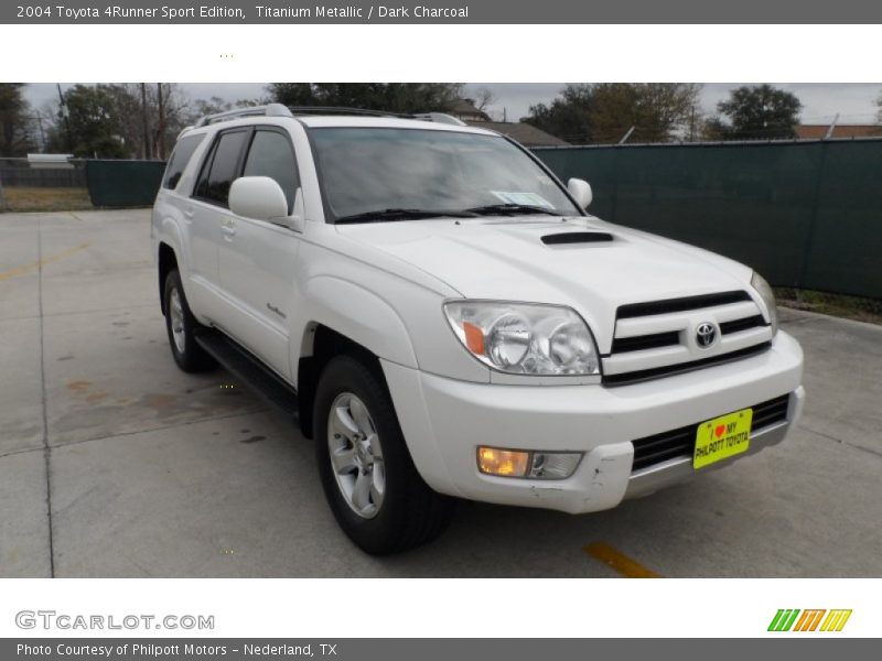 Titanium Metallic / Dark Charcoal 2004 Toyota 4Runner Sport Edition