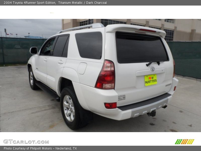 Titanium Metallic / Dark Charcoal 2004 Toyota 4Runner Sport Edition