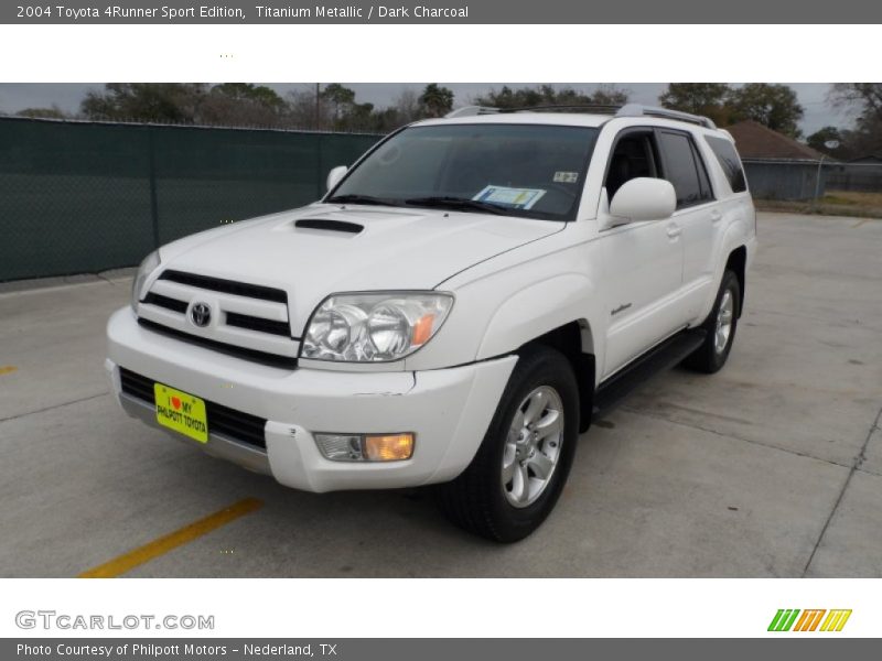 Titanium Metallic / Dark Charcoal 2004 Toyota 4Runner Sport Edition
