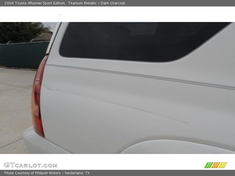 Titanium Metallic / Dark Charcoal 2004 Toyota 4Runner Sport Edition