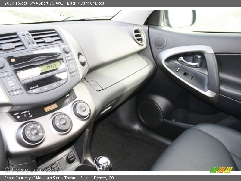 Black / Dark Charcoal 2010 Toyota RAV4 Sport V6 4WD