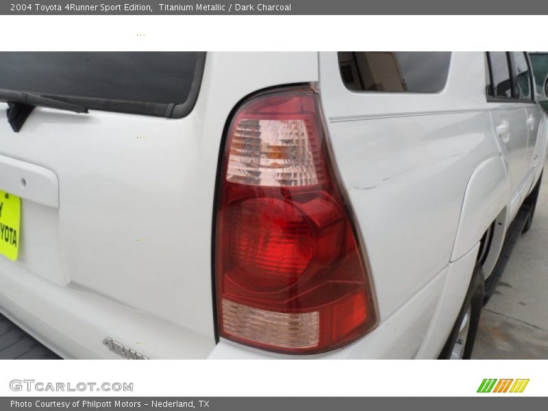 Titanium Metallic / Dark Charcoal 2004 Toyota 4Runner Sport Edition