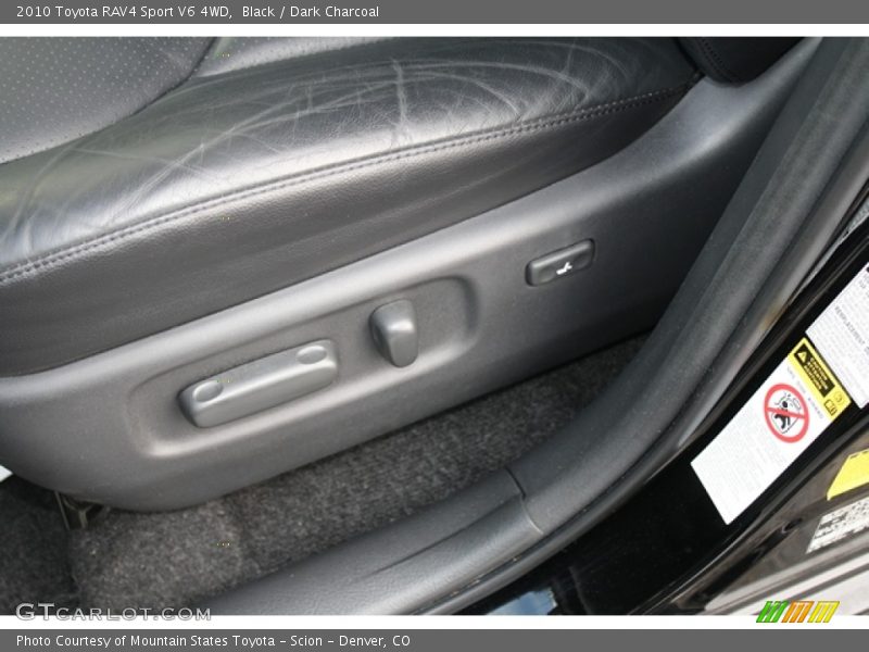Black / Dark Charcoal 2010 Toyota RAV4 Sport V6 4WD