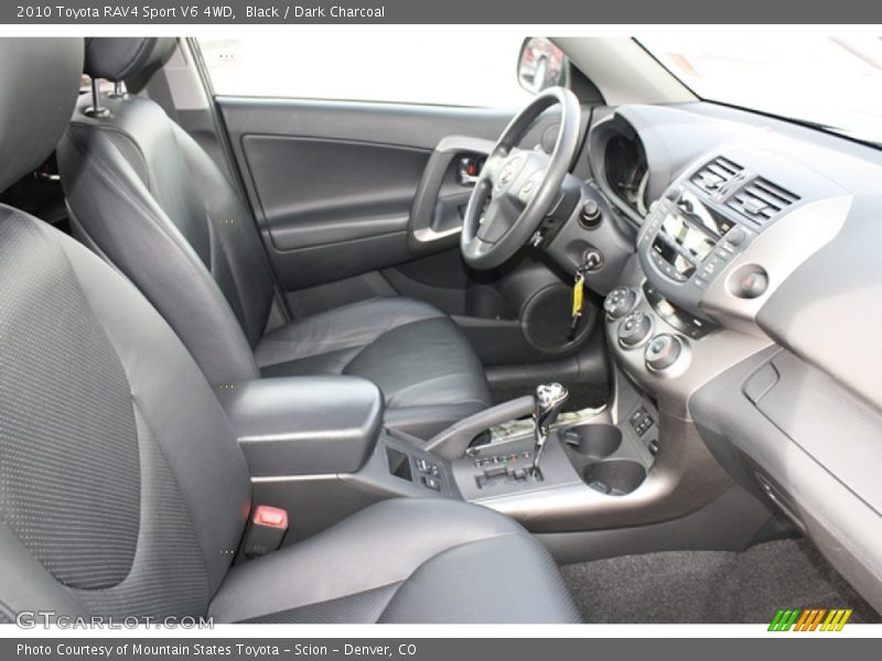 Black / Dark Charcoal 2010 Toyota RAV4 Sport V6 4WD