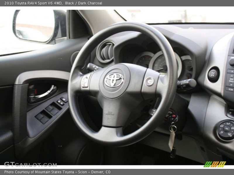 Black / Dark Charcoal 2010 Toyota RAV4 Sport V6 4WD