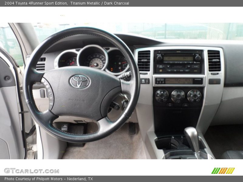 Titanium Metallic / Dark Charcoal 2004 Toyota 4Runner Sport Edition