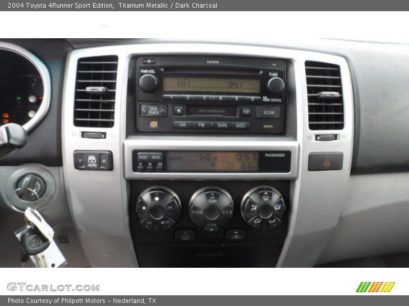 Titanium Metallic / Dark Charcoal 2004 Toyota 4Runner Sport Edition