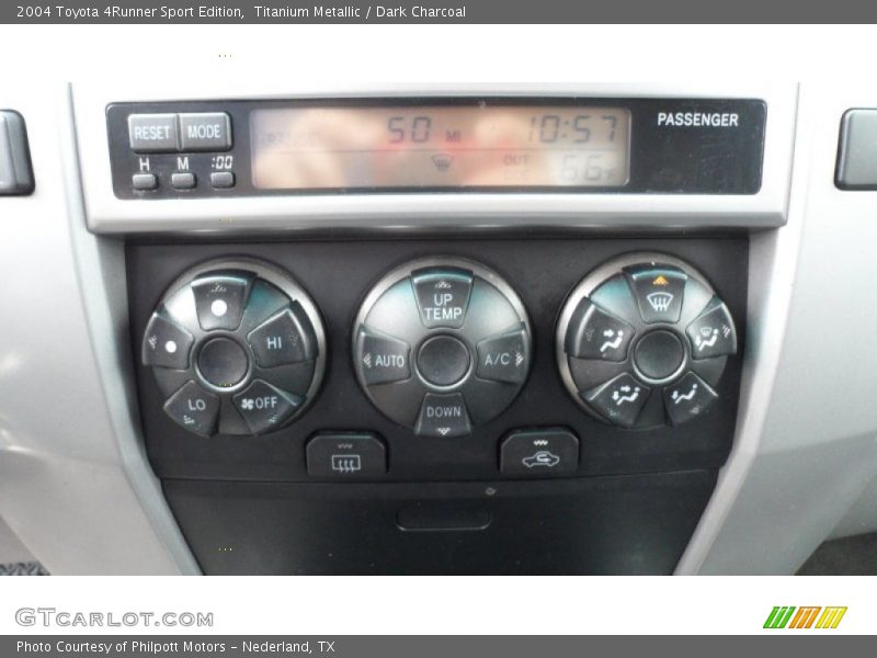 Titanium Metallic / Dark Charcoal 2004 Toyota 4Runner Sport Edition
