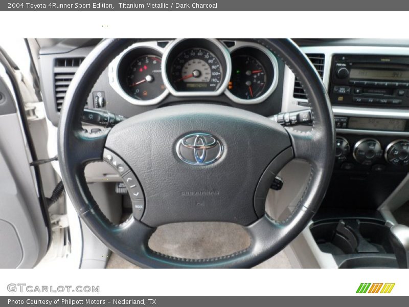 Titanium Metallic / Dark Charcoal 2004 Toyota 4Runner Sport Edition