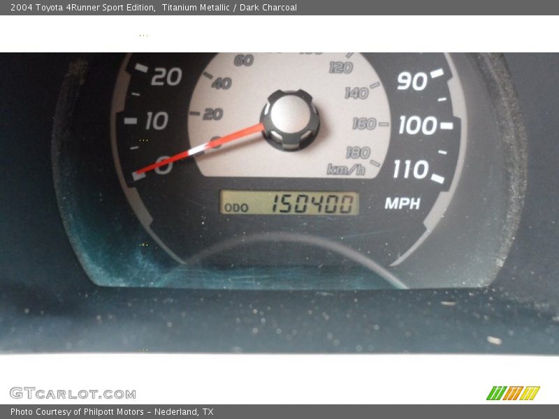 Titanium Metallic / Dark Charcoal 2004 Toyota 4Runner Sport Edition