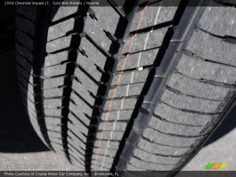 Gold Mist Metallic / Neutral 2009 Chevrolet Impala LT