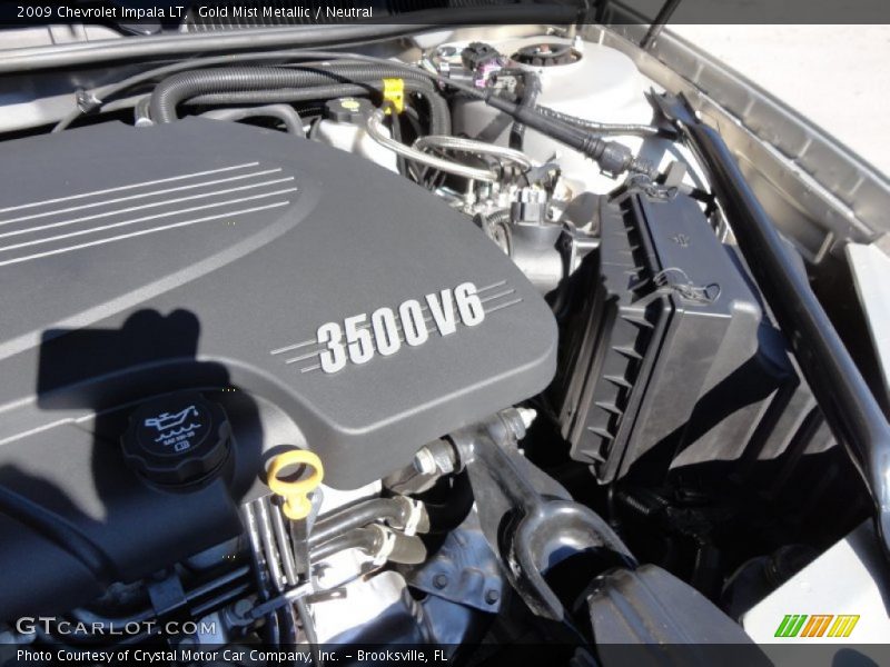 Gold Mist Metallic / Neutral 2009 Chevrolet Impala LT