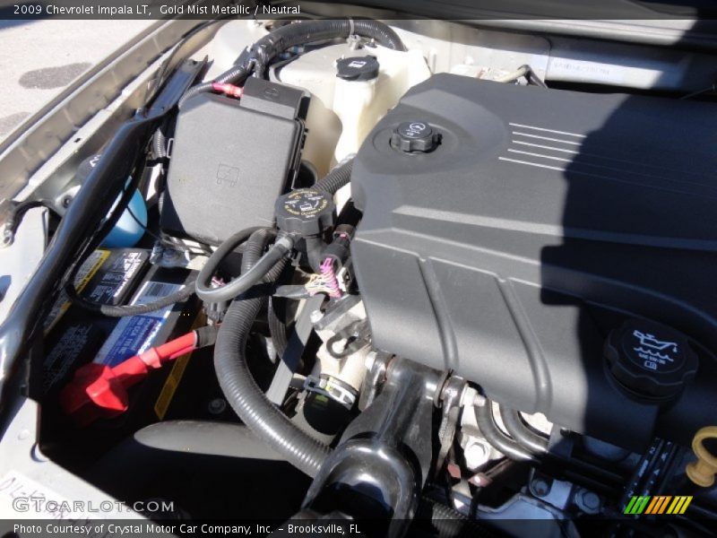 Gold Mist Metallic / Neutral 2009 Chevrolet Impala LT