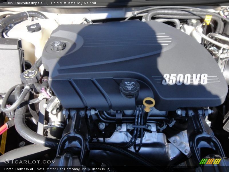 Gold Mist Metallic / Neutral 2009 Chevrolet Impala LT