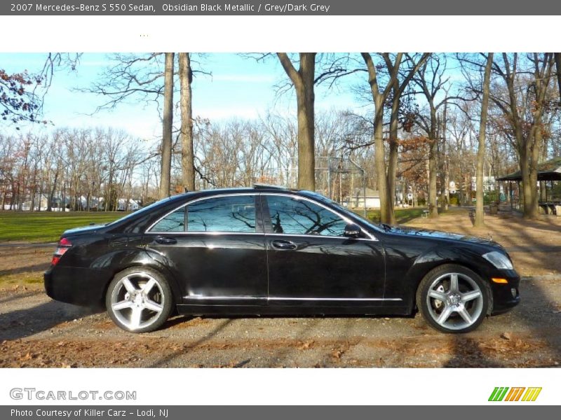  2007 S 550 Sedan Obsidian Black Metallic