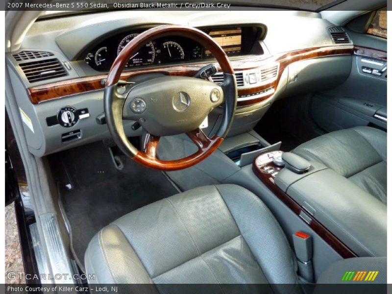  2007 S 550 Sedan Grey/Dark Grey Interior