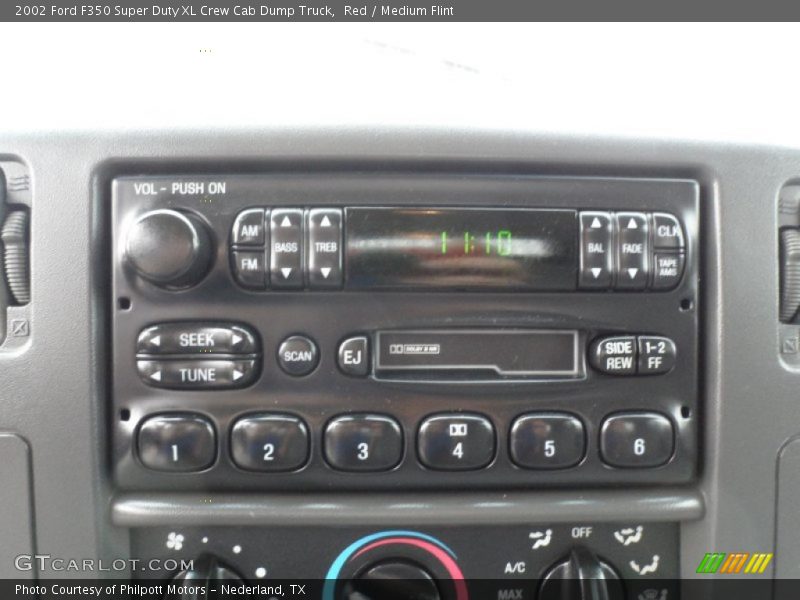 Audio System of 2002 F350 Super Duty XL Crew Cab Dump Truck
