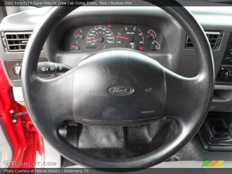  2002 F350 Super Duty XL Crew Cab Dump Truck Steering Wheel
