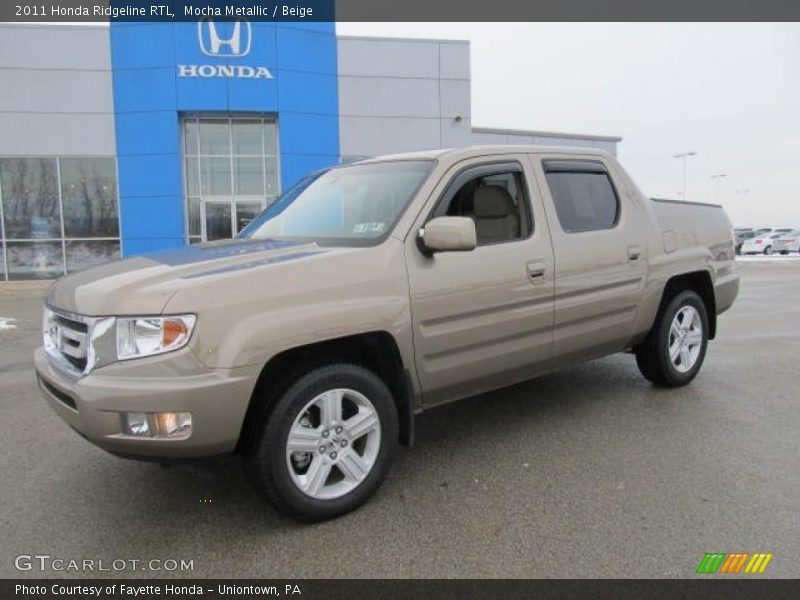 Mocha Metallic / Beige 2011 Honda Ridgeline RTL