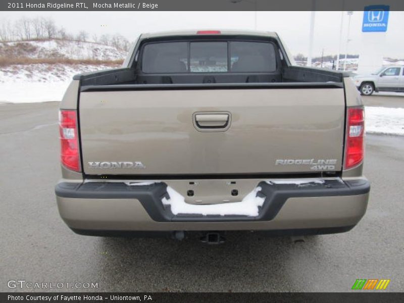 Mocha Metallic / Beige 2011 Honda Ridgeline RTL