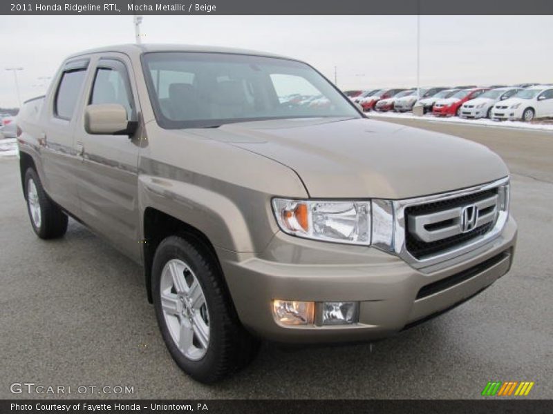 Mocha Metallic / Beige 2011 Honda Ridgeline RTL