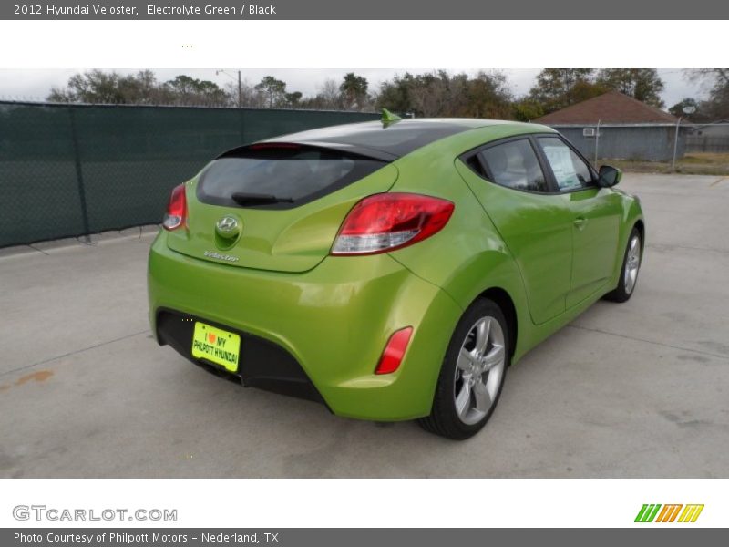 Electrolyte Green / Black 2012 Hyundai Veloster