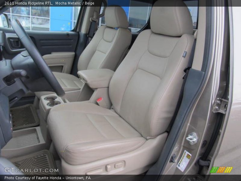 Mocha Metallic / Beige 2011 Honda Ridgeline RTL