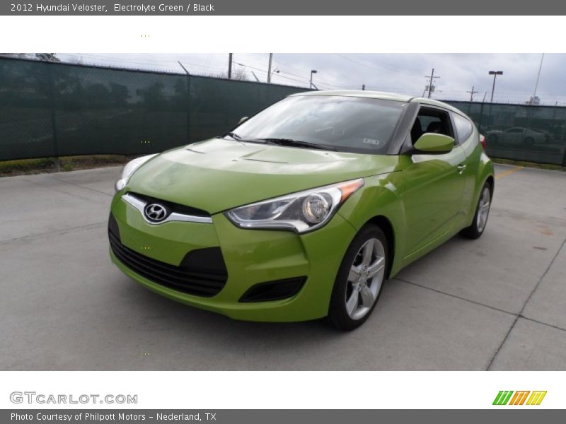 Electrolyte Green / Black 2012 Hyundai Veloster