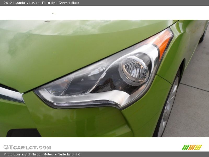 Electrolyte Green / Black 2012 Hyundai Veloster
