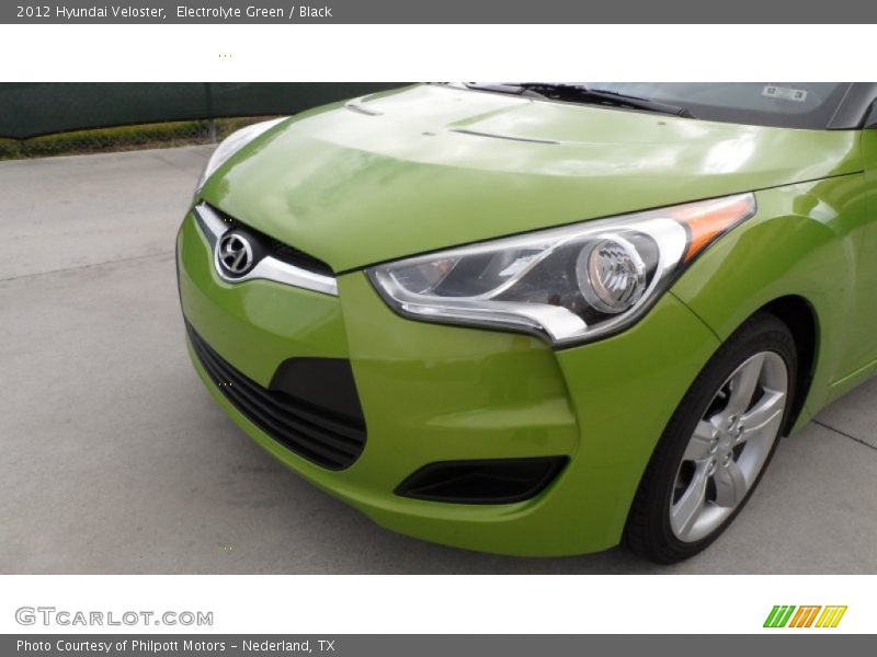 Electrolyte Green / Black 2012 Hyundai Veloster
