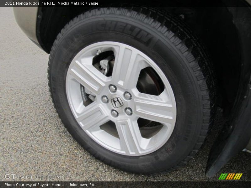 Mocha Metallic / Beige 2011 Honda Ridgeline RTL