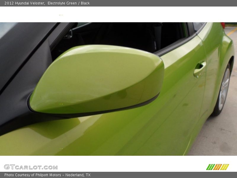 Electrolyte Green / Black 2012 Hyundai Veloster
