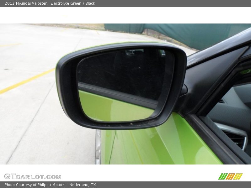 Electrolyte Green / Black 2012 Hyundai Veloster