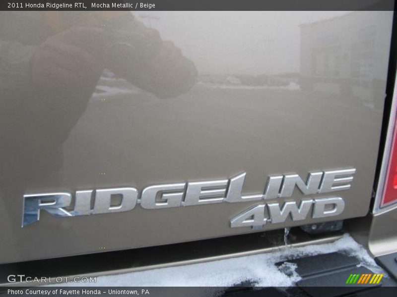 Mocha Metallic / Beige 2011 Honda Ridgeline RTL
