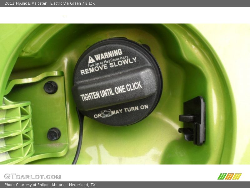 Electrolyte Green / Black 2012 Hyundai Veloster