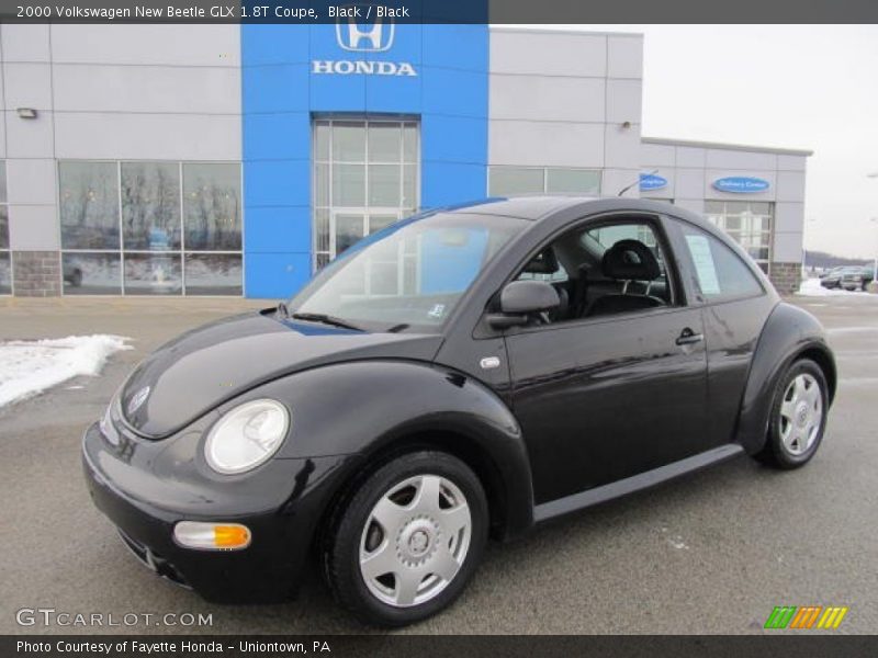 Black / Black 2000 Volkswagen New Beetle GLX 1.8T Coupe