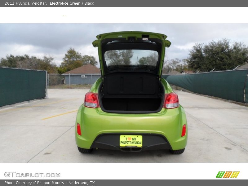 Electrolyte Green / Black 2012 Hyundai Veloster