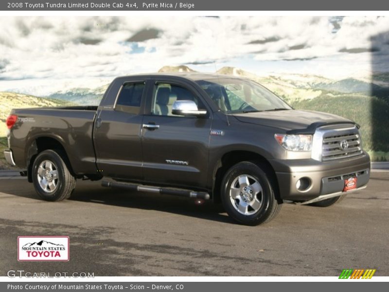 Pyrite Mica / Beige 2008 Toyota Tundra Limited Double Cab 4x4