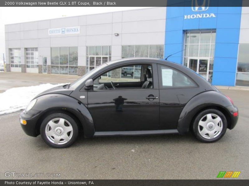Black / Black 2000 Volkswagen New Beetle GLX 1.8T Coupe