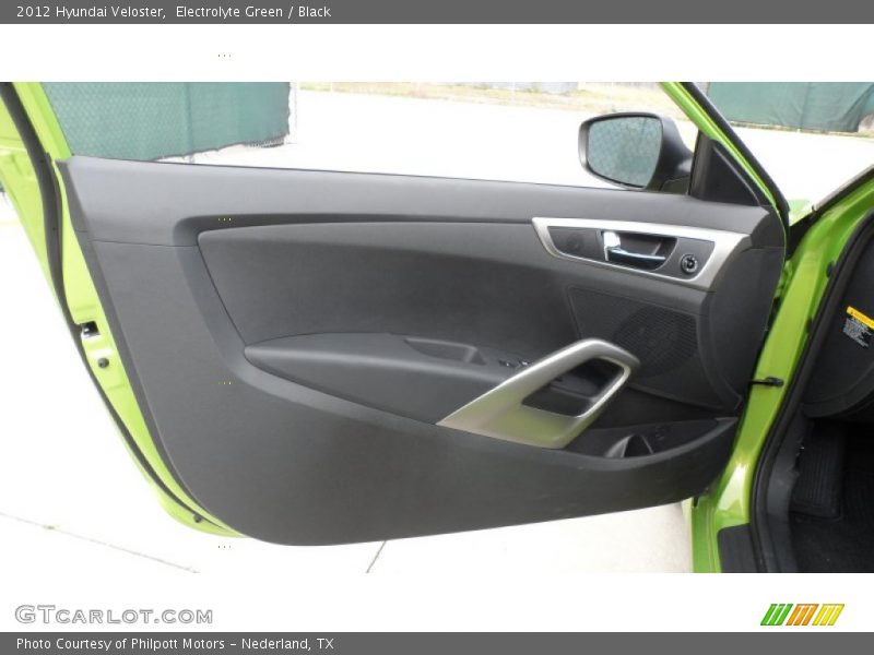 Electrolyte Green / Black 2012 Hyundai Veloster