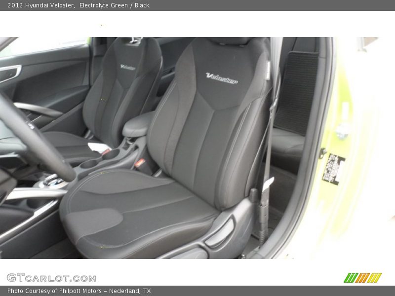 Electrolyte Green / Black 2012 Hyundai Veloster