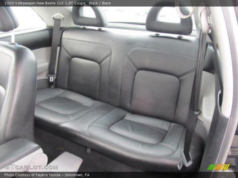 Rear Seat of 2000 New Beetle GLX 1.8T Coupe