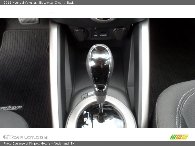 Electrolyte Green / Black 2012 Hyundai Veloster