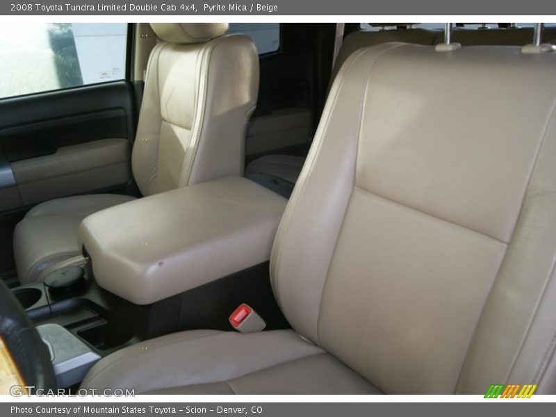 Pyrite Mica / Beige 2008 Toyota Tundra Limited Double Cab 4x4