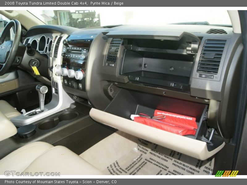 Pyrite Mica / Beige 2008 Toyota Tundra Limited Double Cab 4x4